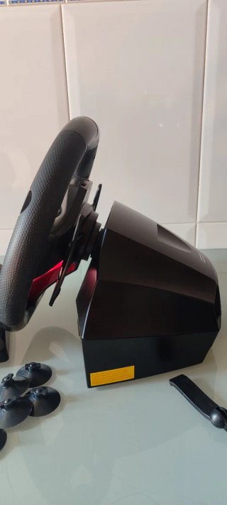 Volante y Pedales Hori Apex RWA Inalámbrico PS4 /