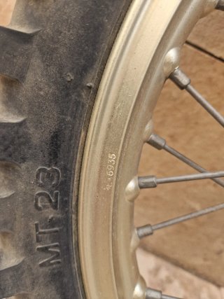 Rueda Trasera Montesa Enduro H6 H7 75-125