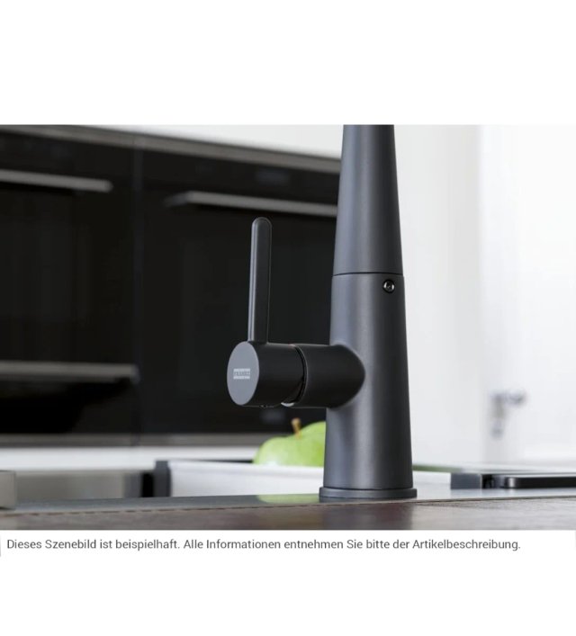 Grifo de Cocina Franke Negro