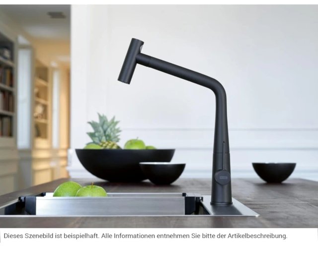 Grifo de Cocina Franke Negro
