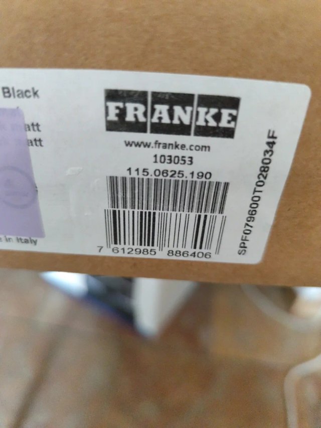 Grifo de Cocina Franke Negro