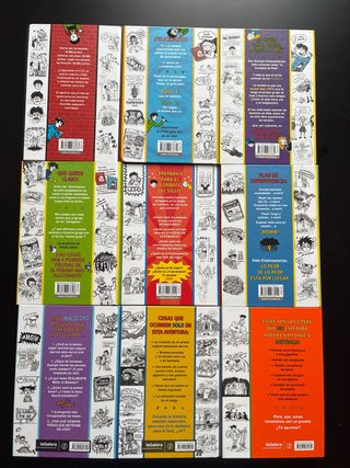 libro LOS PEORES AÑOS DE MI VIDA lote vol. 1-9