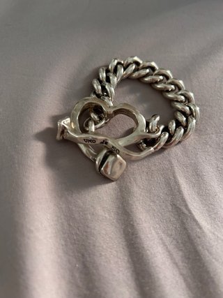 Conjunto Anillo y Pulsera Uno de 50 Corazón