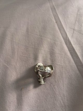 Conjunto Anillo y Pulsera Uno de 50 Corazón