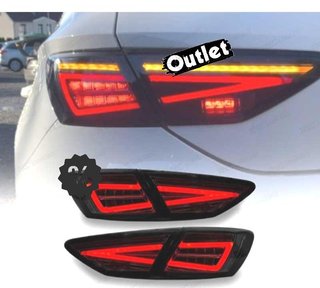 VE PILOTOS SEAT LEON 3 5F 12-20 DINAMICO LED NEGRO OEM LED R