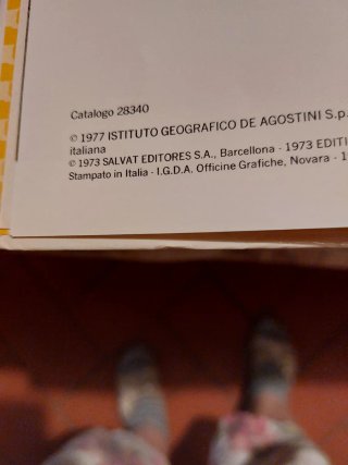 Enciclopedia 42 volumetti anni 1976-1977