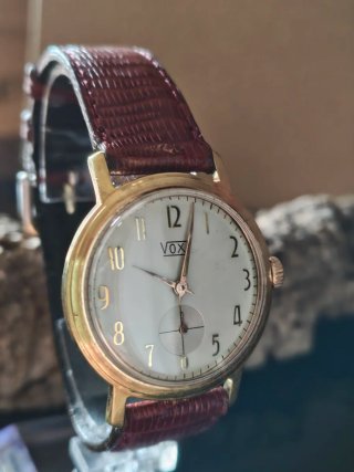 Orologio uomo meccanico VOX vintage anni '50