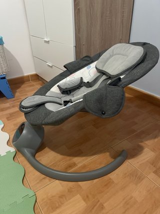 Hamaca para bebé gris