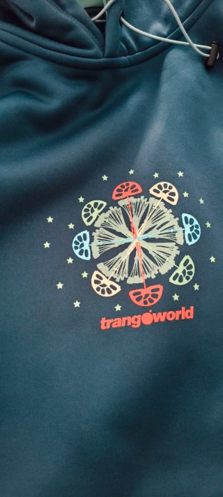 Sudadera Transgoworld azul mujer
