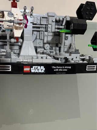 Lego Star Wars 75329 Diorama Morte Nera