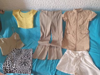 Conjunto Ropa Niña: Sudadera, Falda, Pantalón