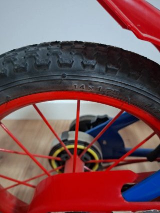 Bici Spiderman niño ULTIMOS DIAS!!!