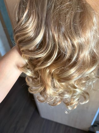 Peluca pelo natural ondulado