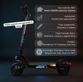 Smartgyro 2.800w Dual Max 2 NUEVOS somos tienda