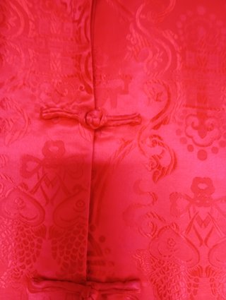 Blusa estilo kimono roja mujer
