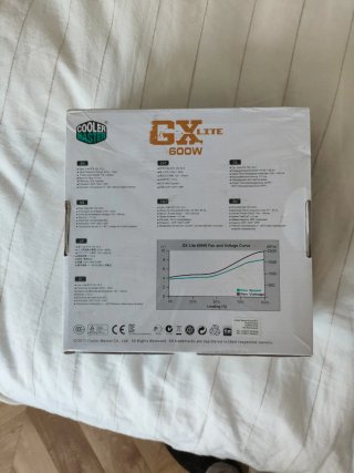 Fuente Alimentación Cooler Master GX Lite 600W