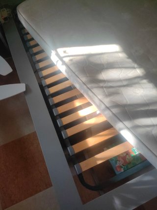 Estructura Cama Gautlier + Colchón