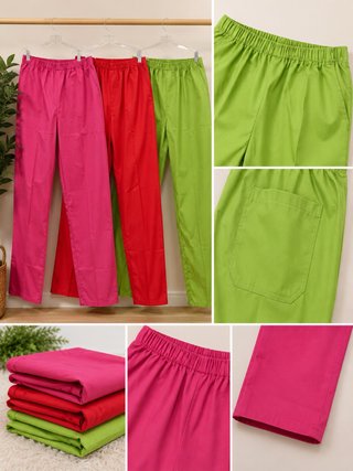 Pantalón laboral sin botón