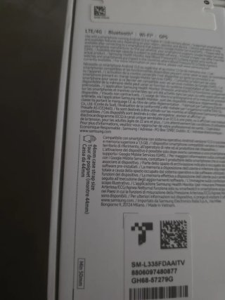 Samsung Galaxy Watch 8 44mm LTE graphite Nuovo
