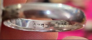 Anillo plata bronce