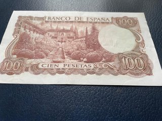 Billete 100 Pesetas 1970 Manuel de Falla