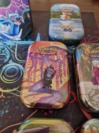 Latas Pokémon Trading Card Game