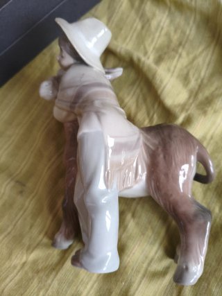 Figura platero y Marcelino ,descatalogada , lladro