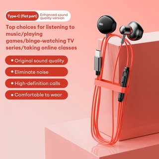 Auriculares Lenovo YF29 con control de volumen
