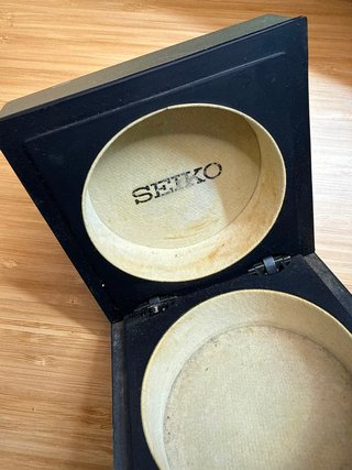 Scatola Orologio Seiko Originale Vintage
