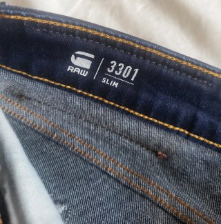 Vaqueros G-Star RAW Slim W38 L32 lee bien