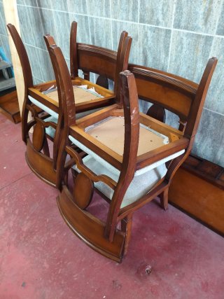 Armario doble, muebles y silla con mesa caler tol
