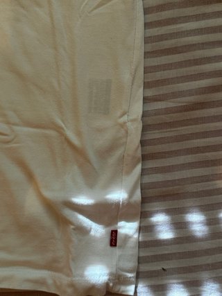 Camiseta Levi's Blanca Logo Talla XS