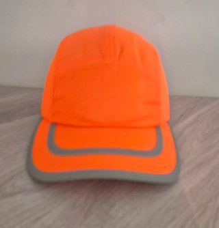 Gorra de seguridad naranja