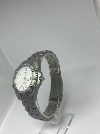 Reloj Lotus Plata y Blanco