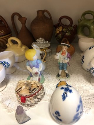 Lote 50 piezas cerámica miniaturas