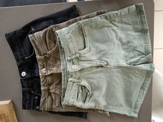 Pantalones cortos vaqueros mujer
