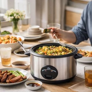 Olla Arrocera Oryx 1.8L Acero Inoxidable 700W