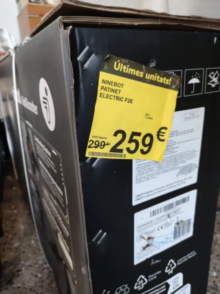 Patinete Segway Ninebot F2 NUEVO