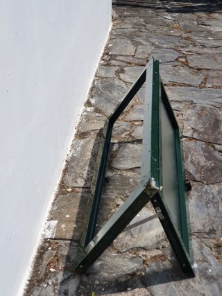 2 Ventanas aluminio oscilobatiente 1 hoja