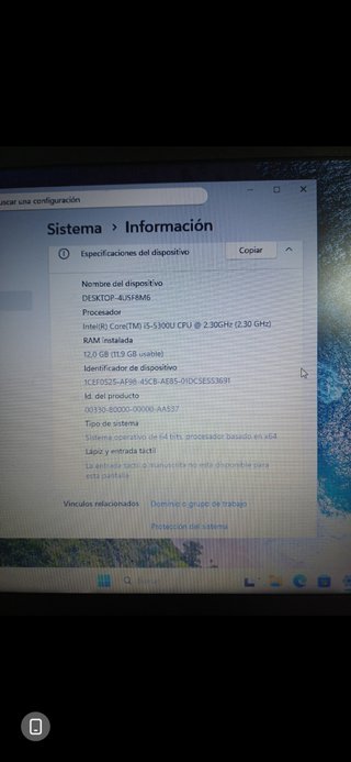 Ordenador portátil lenovo thinkpad i5