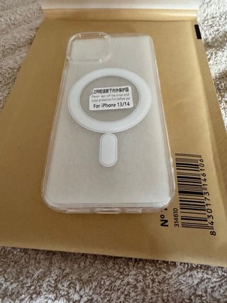 Funda iPhone 13/14 MagSafe Transparente