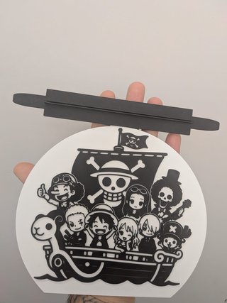 Stampa 3D One Piece Nave Pirata