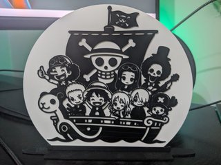 Stampa 3D One Piece Nave Pirata