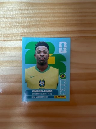 Cromo Vinicius Junior Brasil Panini