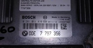 Bmw 746398 7797356 centralita motor uce serie 120d