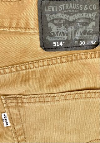 Pantalón Levi's 514 Vaquero Beige Pantalón