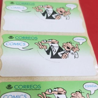 20 sellos en blanco ATM Correos impolutos