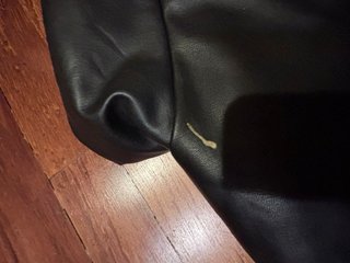 Chaleco Zara Negro Piel Sintética