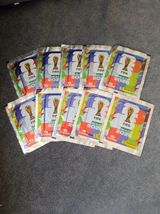 10 Sobres Panini Mundial FIFA 2026