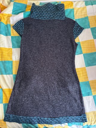 Vestido manga corta